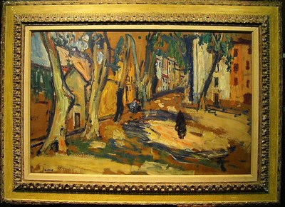Lot 161 - Arbit Blatas Russian, b. 1908 BLUE LANDSCAPE...