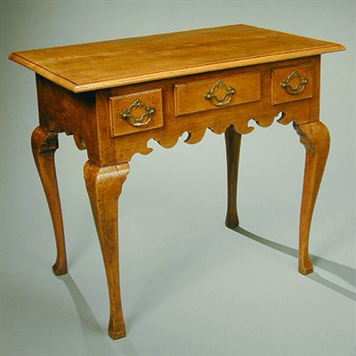 Lot 397 - Provincial George II Fruitwood Lowboy