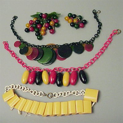 Lot 326 - Group of Four Bakelite and Celluloid...