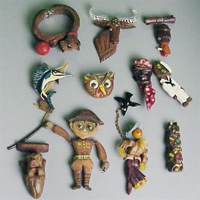 Lot 502 - Miscellaneous Group of Wood Articles...