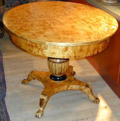 Lot 196 - Biedermeier Style Fruitwood Center Table