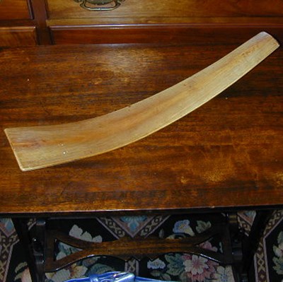 Lot 226 - Chinese Ivory Official's Wand Probably 17th...