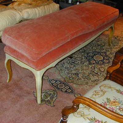 Lot 127 - Italian Rococo Style Painted and Parcel Gilt...