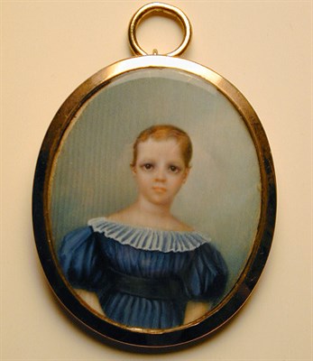 Lot 329 - American School Early 19th century PORTRAIT OF...