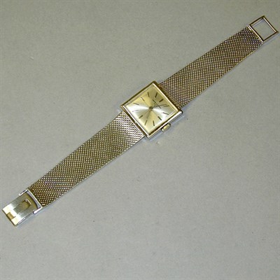 Lot 232 - Lady's Gold Wristwatch 14 kt. white gold, the...