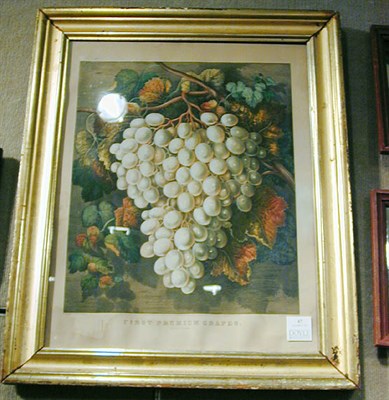 Lot 67 - Currier and Ives FIRST PREMIUM GRAPES...