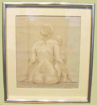 Lot 92 - Paul Cadmus 1904-1999 FEMALE NUDE, NMY 1...