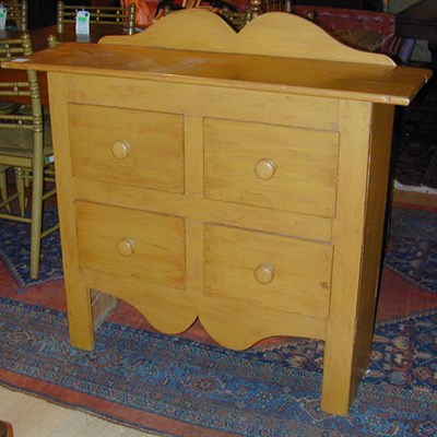 Lot 289 - French Canadian Maple Chest of Drawers The...