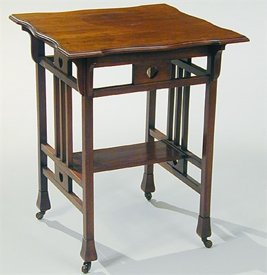 Lot 95 - Arts and Crafts Walnut Occasional Table The...