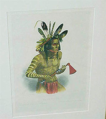 Lot 55 - After Karl Bodmer MATO-TOPE Hand-colored...