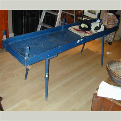 Lot 338 - Shaker Painted Wood Drying Table The...