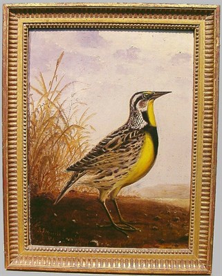Lot 9 - Robert S. Merrill American, 1842-1924 BIRD IN...