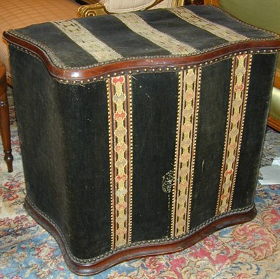 Lot 180 - Victorian Velvet and Needlework Covered...