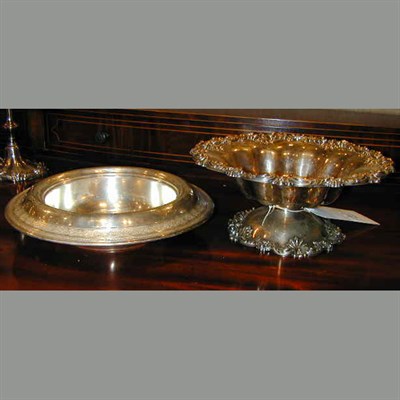 Lot 404 - Gorham Sterling Silver Bowl Together with a...