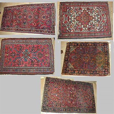 Lot 692 - Sarouk Rug North Persia, circa 1925 Together...