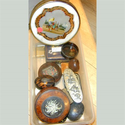 Lot 445 - Miscellaneous Group of Boxes Approximately...
