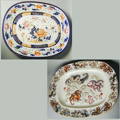 Lot 192 - English Pottery Well and Tree Platter and...