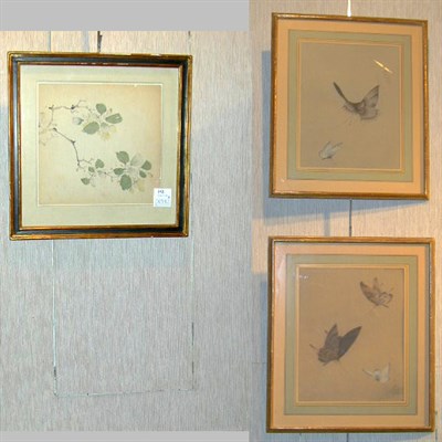 Lot 142 - Framed Chinese Mustard Seed Garden Print and...