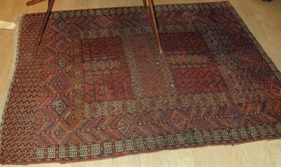 Lot 477 - Tekke Ensi Rug West Turkestan, late 19th...