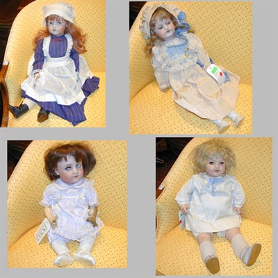 Lot 890 - Group of Four Dolls