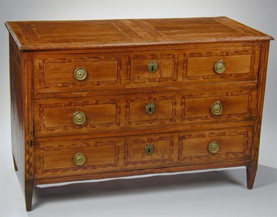 Lot 351 - Italian Neoclassical Walnut Commode Late 18th...