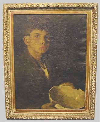 Lot 25 - Charles Webster Hawthorne 1872-1930 BOY WITH...