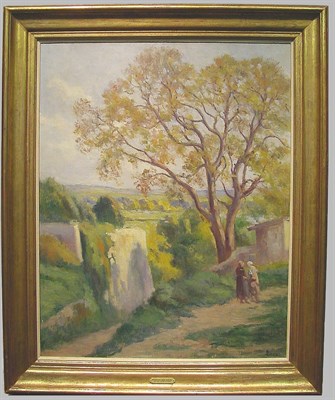 Lot 160 - Maximilien Luce French, 1858-1941 TWO FIGURES...