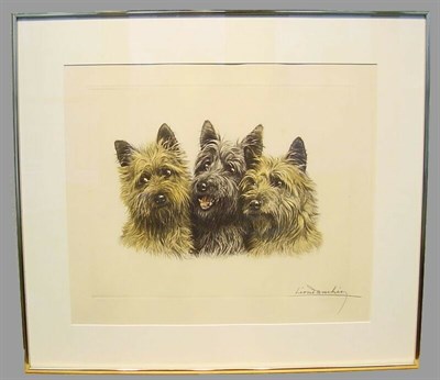 Lot 88 - Leon Danchin [Three Cairn Terriers]...