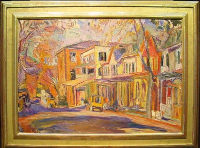 Lot 176 - Abraham Manievich Russian/American, 1883-1942...