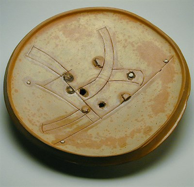 Lot 210 - Terra Cotta Sculpture Peter Voulkos Signed and...