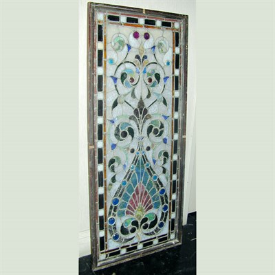 Lot 179 - Victorian Stained Glass Window