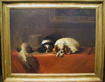 Lot 127 - After Sir Edwin Henry Landseer Two Cavalier...