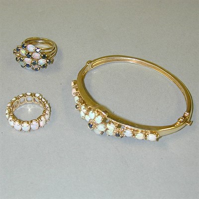 Lot 312 - Lot of Gold and Opal Jewelry 14 kt. yellow...