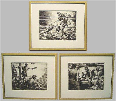 Lot 85 - Robert Riggs 1896-1970 JOE LOUIS VS. MAX...