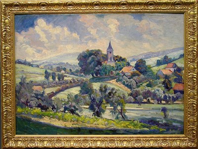 Lot 179 - Filipkiewicz Polish, 18th/19th century VILLAGE...