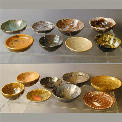 Lot 189 - Group of Pottery Bowls Lea Halpern With...