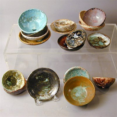 Lot 174 - Group of Pottery Vases Lea Halpern With...