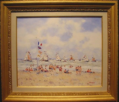 Lot 87 - Jean Pierre Dubord French, b. 1949 LA FETE DE...