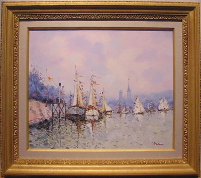 Lot 86 - Jean Pierre Dubord French, b. 1949 BATEAUX...