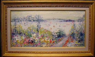 Lot 217 - Yolande Ardissone French, b. 1927 GOLFE DU...