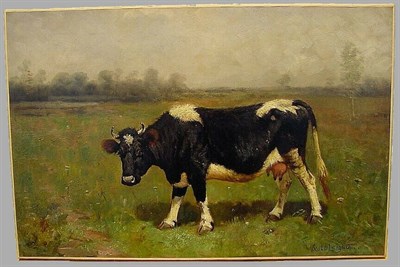 Lot 34 - Scott Leighton American, 1849-1898 COW IN...