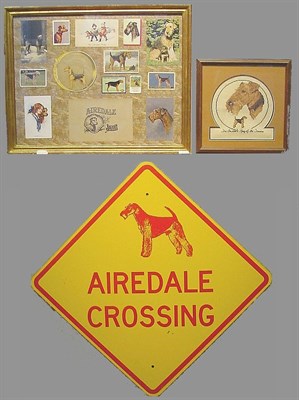 Lot 45 - Collection of Airedale Memorabilia including...