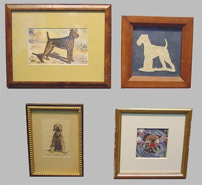 Lot 62 - Morgan Dennis [Big Yawn], Airedale Terrier...