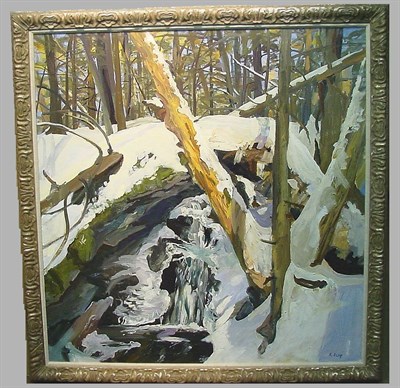 Lot 4 - Adele Alsop 20th Century MARCH SNOW, 1987...