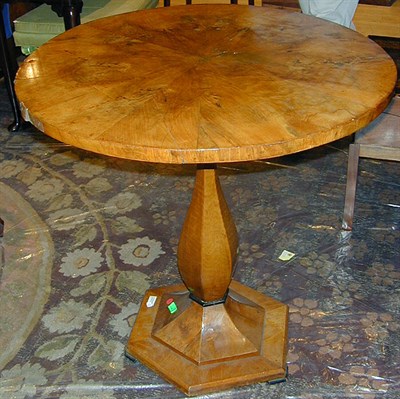 Lot 264 - Biedermeier Style Mahogany Tilt-Top Table