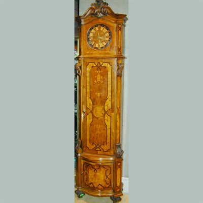 Lot 540 - Continental Baroque Style Marquetry Inlaid...