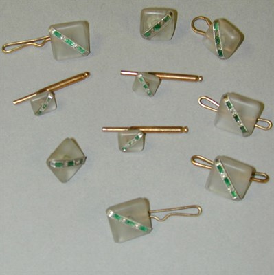 Lot 53 - Miscellaneous Group of Shirt Studs Rock...