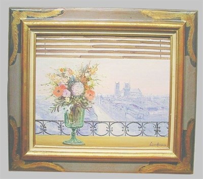 Lot 61 - Luciano Rampaso Italian, b.1936 FLEURS SUR...