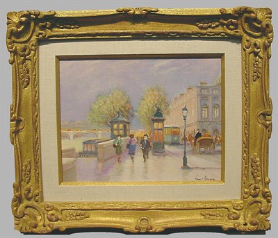 Lot 57 - Luciano Rampaso Italian, b. 1936 LE LOUVRE...