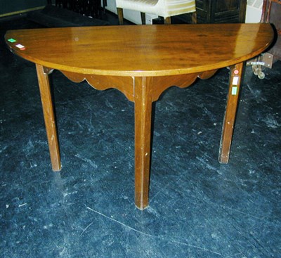 Lot 82A - George III Style Mahogany Console